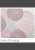 Narzuta CIRCLES (kolor 04 violeta)